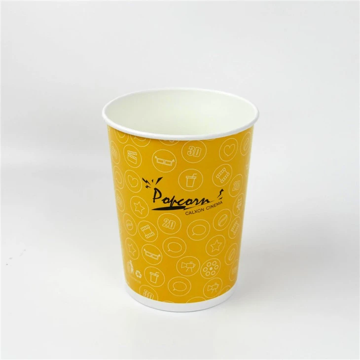 Disposable Paper Popcorn Buckets For Movie Theater